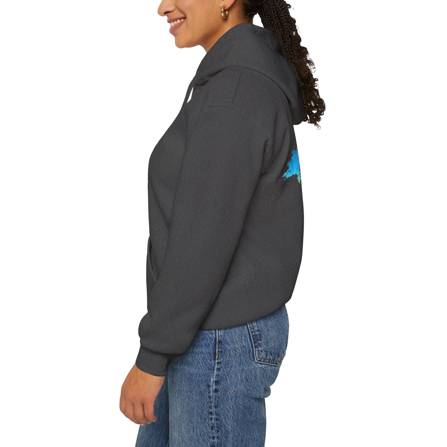 "Urban Pulse" Quincy Conwell From the Abstract Jazz Series  Hooded Sweatshirt