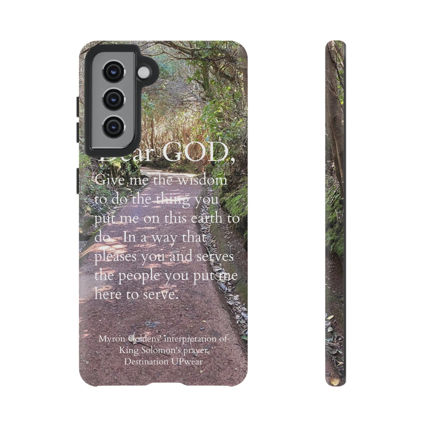 King Solomon's Prayer Costa Rica Tough Iphone Cases