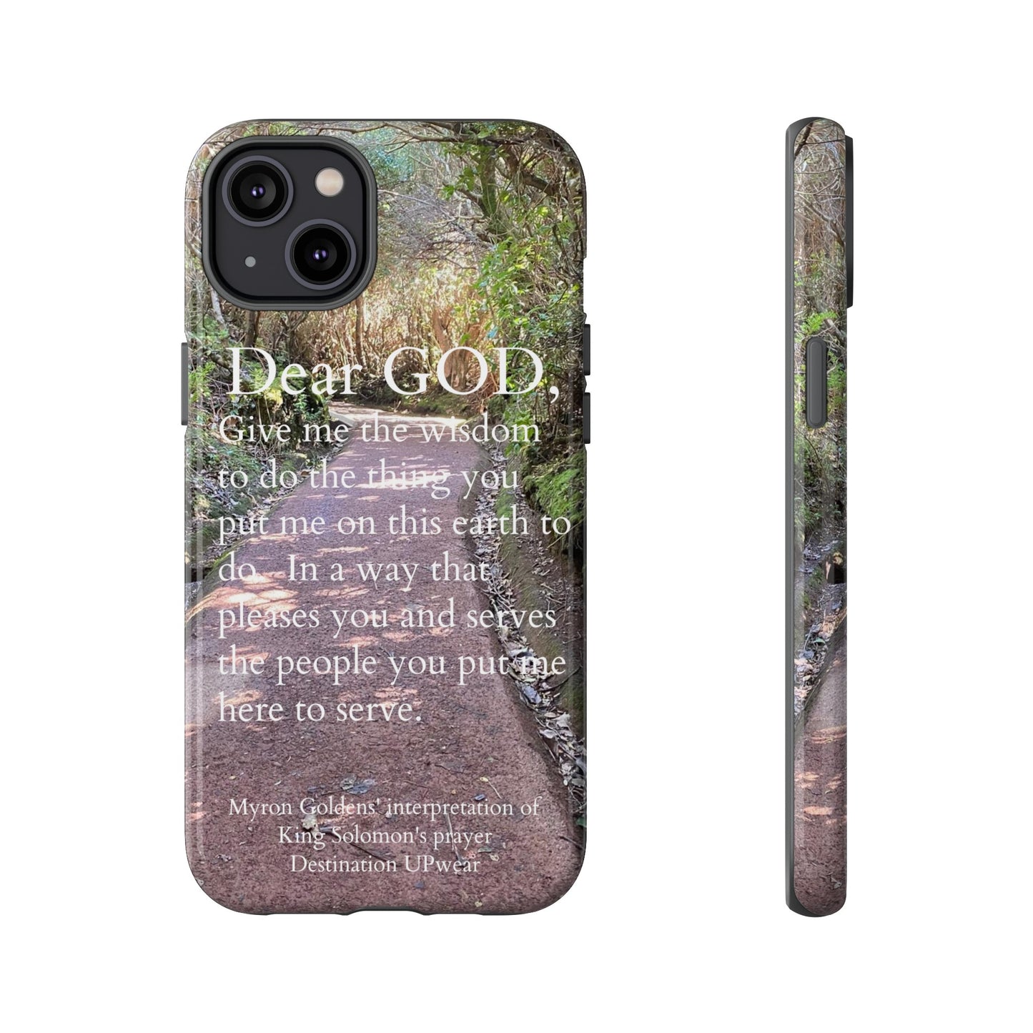 King Solomon's Prayer Costa Rica Tough Iphone Cases