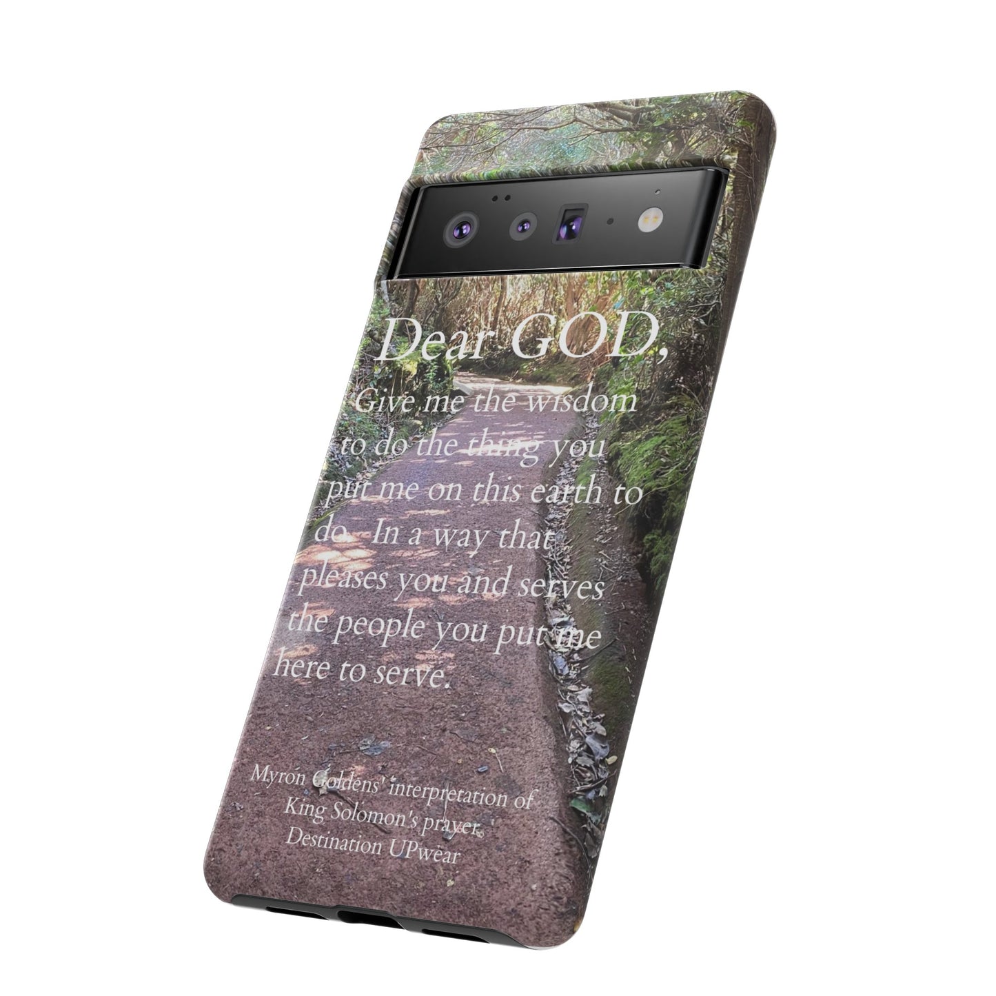 King Solomon's Prayer Costa Rica Tough Iphone Cases
