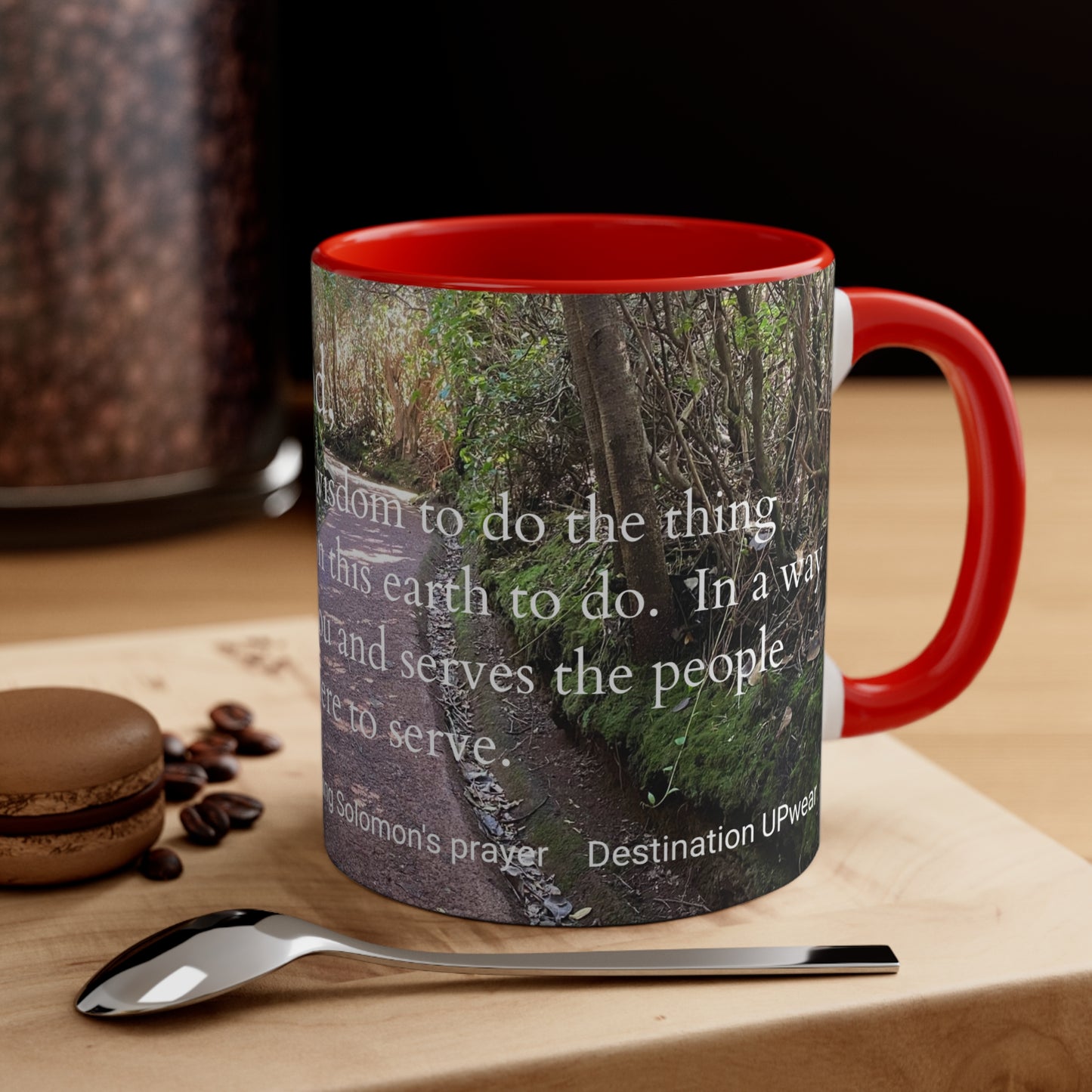 King Solomon's Prayer, Costa Rica  Accent Coffee Mug, 11oz