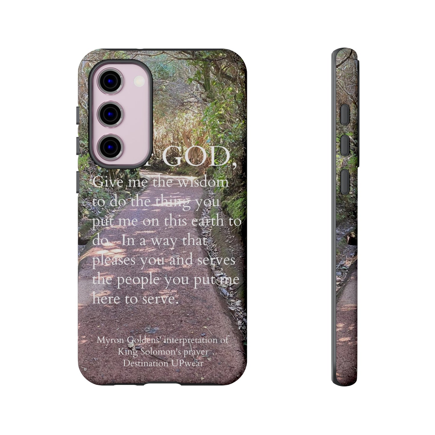 King Solomon's Prayer Costa Rica Tough Iphone Cases