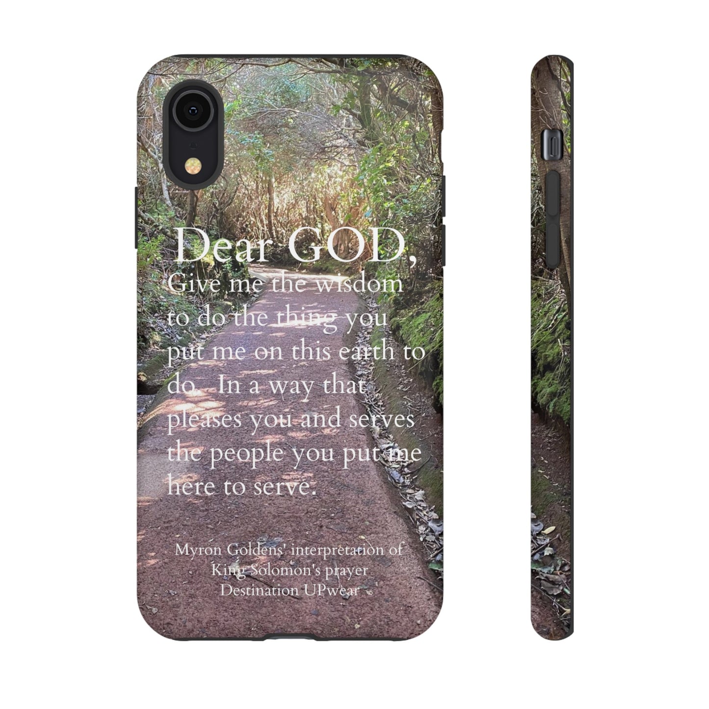 King Solomon's Prayer Costa Rica Tough Iphone Cases