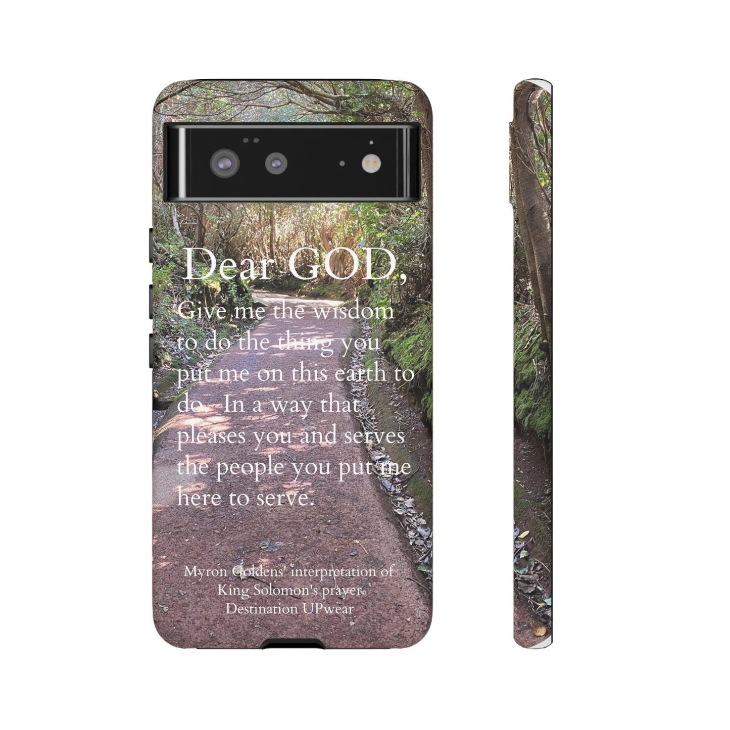 King Solomon's Prayer Costa Rica Tough Iphone Cases