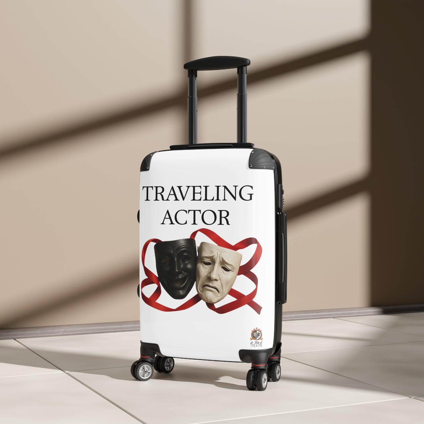 Traveling Actor Suitcase - Unique Luggage for Performers, Artistic Travel Gear, Gifts for Actors, Theater Lover's Companion, Actor [...]