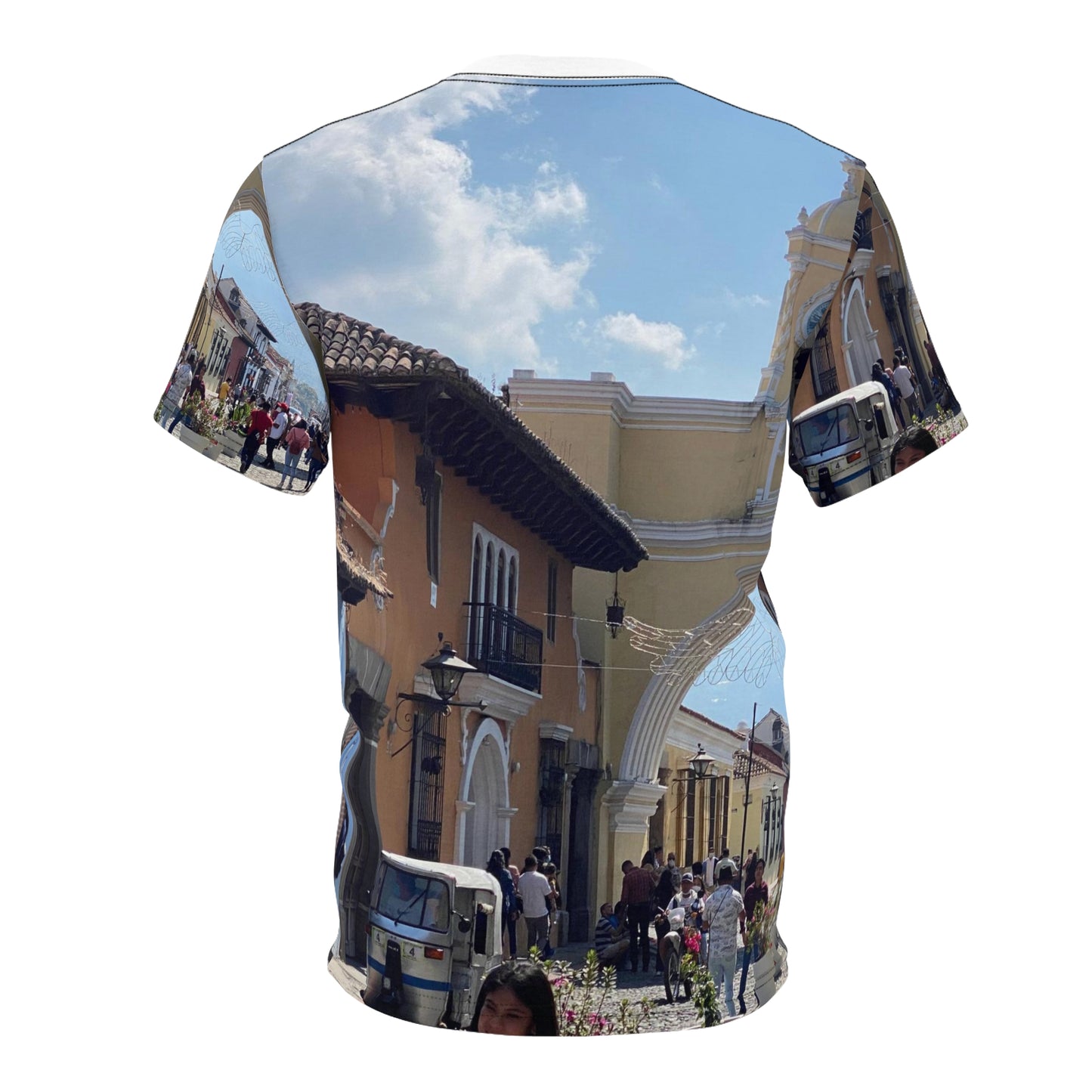 Antigua Guatemala  Unisex Cut & Sew Tee (AOP)