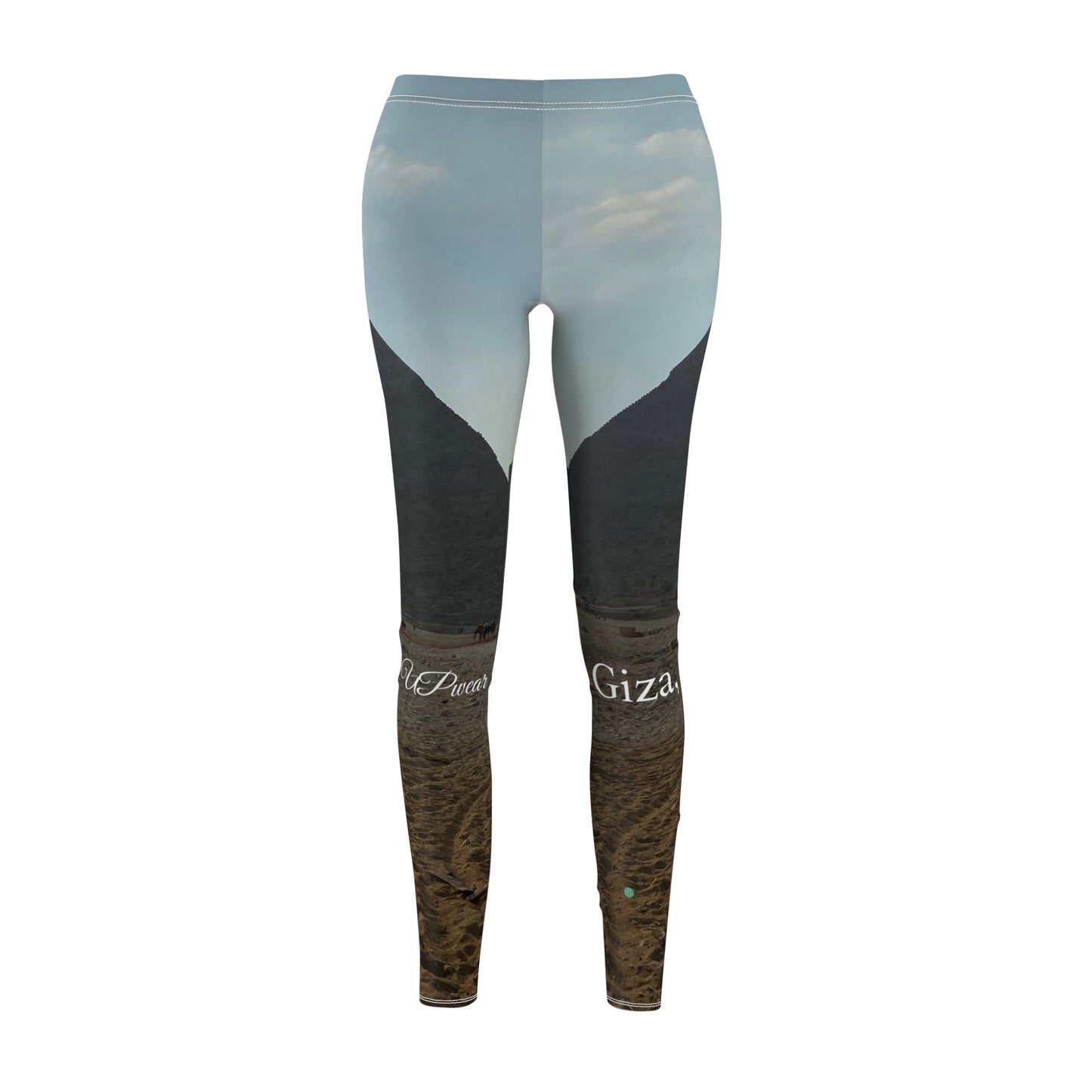 Giza, Egypt Women's Cut & Sew Casual Leggings (AOP)