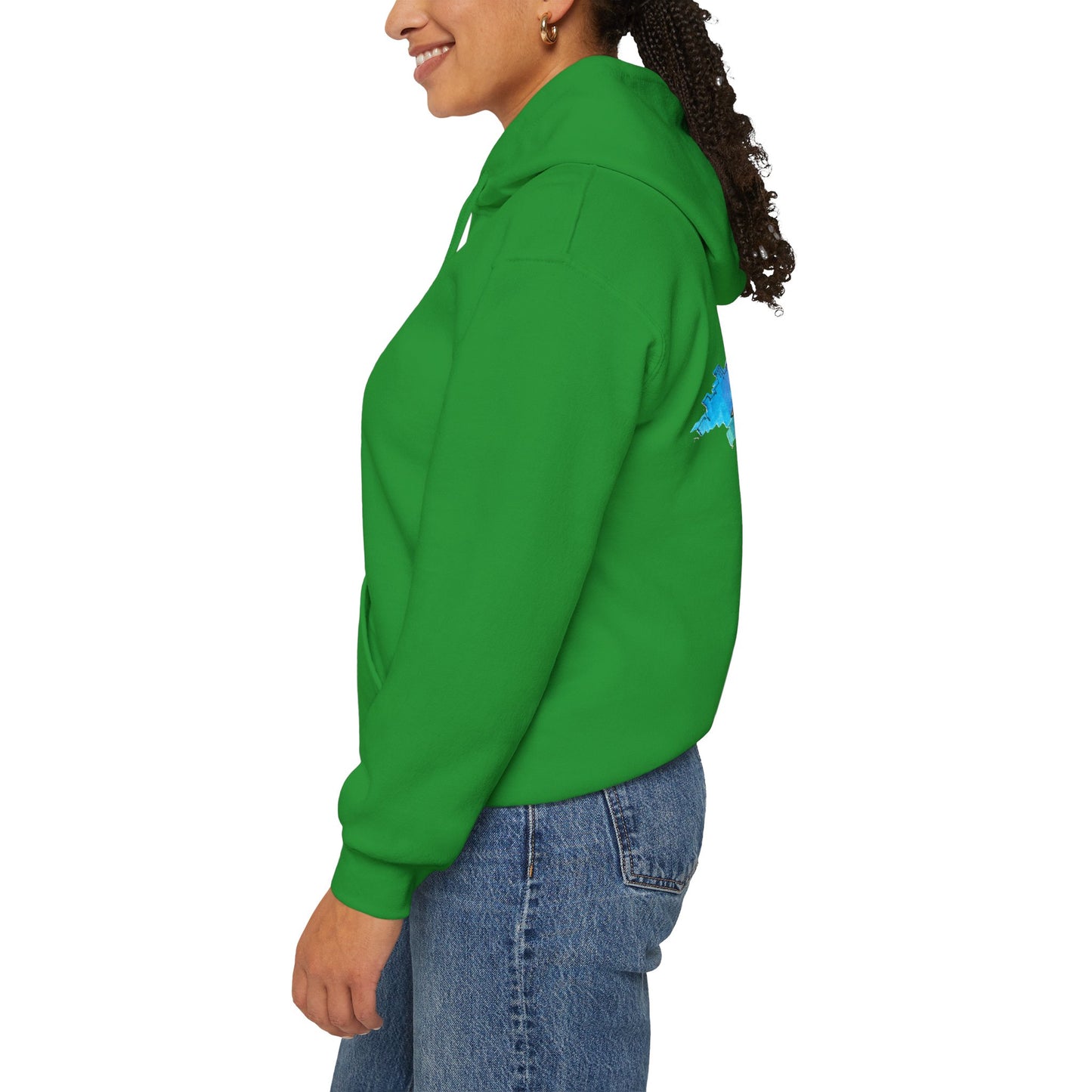 "Urban Pulse" Quincy Conwell From the Abstract Jazz Series  Hooded Sweatshirt