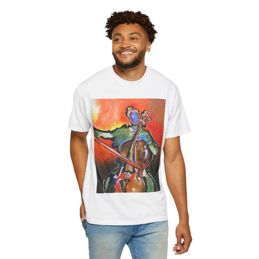 “Chello” Abstract Jazz art by Quincy Conwell