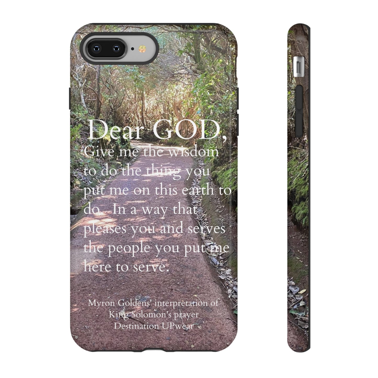 King Solomon's Prayer Costa Rica Tough Iphone Cases