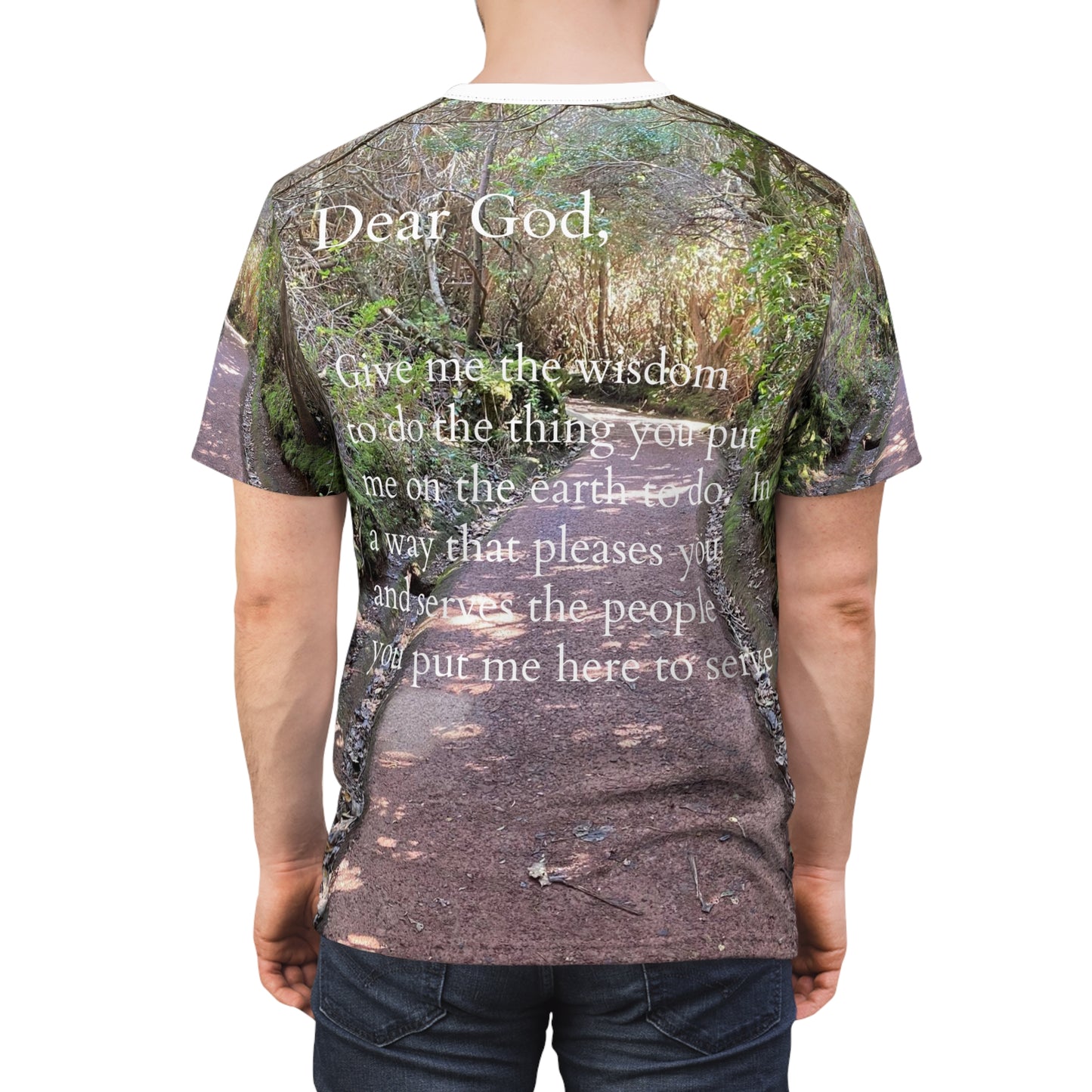 King Solomons Prayer, Costa Rica Unisex Cut & Sew Tee (AOP)